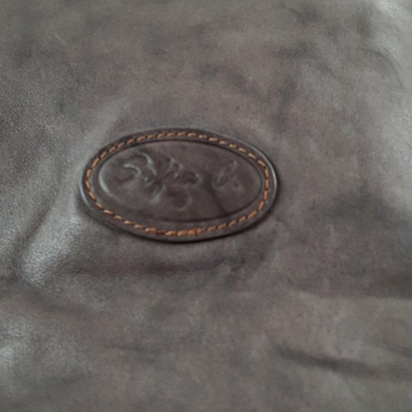 Sofia C Extra Large Beautiful Brown Smooth Italian Leather Shopper Shoulder Bag - Picture 3 of 6